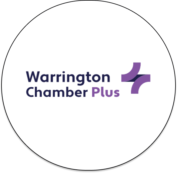 Warrington Chambers logo, sponsoring TEDxWarrington 2025